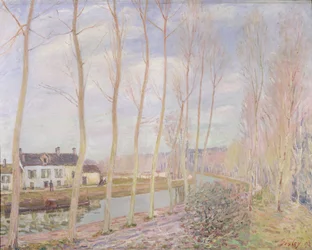 Der Loing-Kanal, 1892